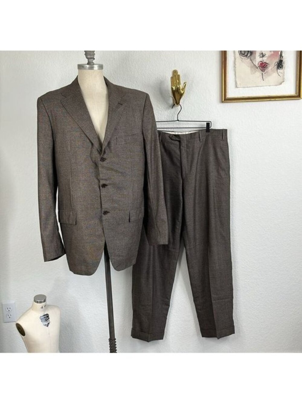 Kiton Barneys New York Cashmere 2 Pc 3 Button Suit - Picture 2 of 15